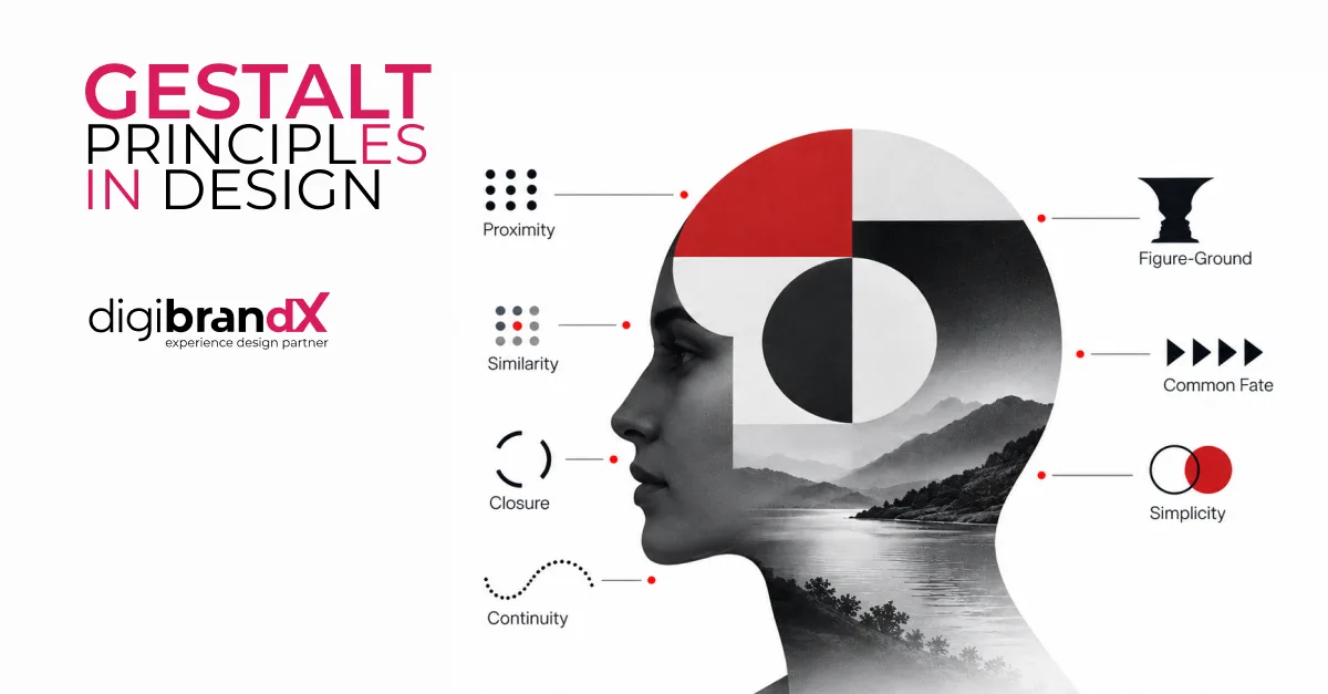 Gestalt principles in design and visual perception
